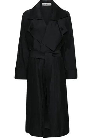 Issey Miyake Mantel mit Gürtel