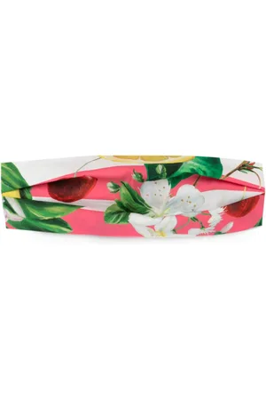 Dolce & Gabbana Haarreif mit Blumenmuster