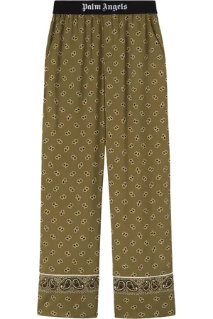 Palm Angels Gerade Hose mit Paisleymuster