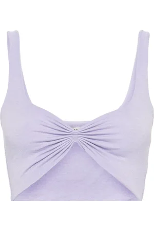 MANURI Gerafftes Cropped-Top