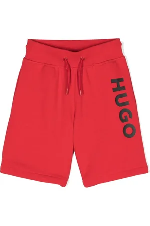 HUGO BOSS Joggingshorts mit Logo-Print