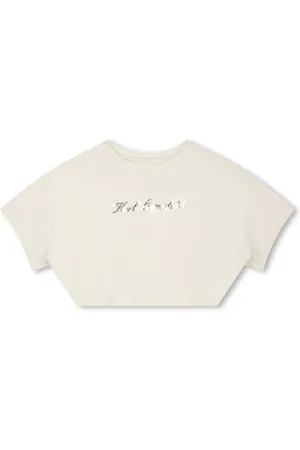 Karl Lagerfeld Karl Signature Cropped-T-Shirt