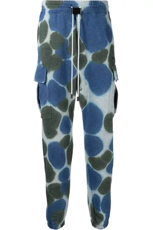 BUSCEMI Jogginghose mit Batikmuster