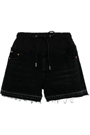 SACAI Jeans-Shorts mit Kordelzug