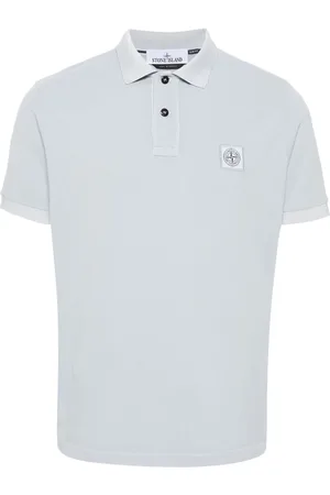 Stone Island Poloshirt mit Kompass-Applikation