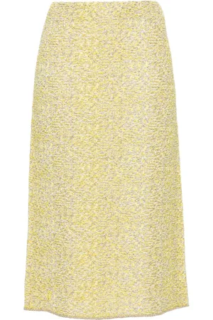 Fabiana Filippi Gerader Midirock aus Tweed