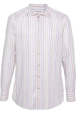 Etro Gestreiftes Pegaso Hemd