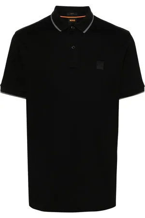 HUGO BOSS Poloshirt mit Logo-Applikation