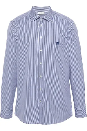 Etro Gestreiftes Pegaso Hemd