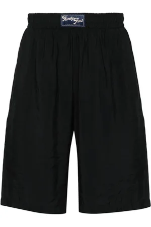 Family First Gerade Shorts mit Logo-Applikation