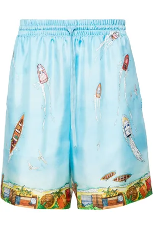 Casablanca Maison Sur Piloti Seidenshorts