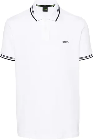 HUGO BOSS Poloshirt mit Logo-Print