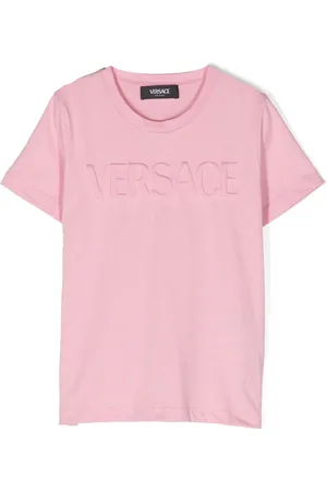 VERSACE T-Shirt mit Logo-Prägung
