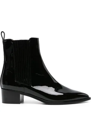 Scarosso Olivia Chelsea-Boots aus Lackleder 40mm