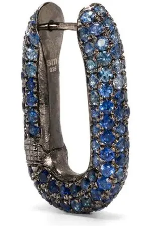 SELIM MOUZANNAR Link sapphire single earring
