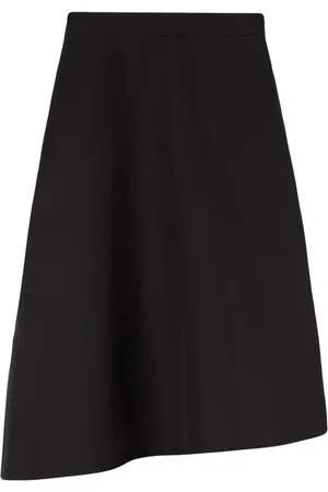Jil Sander Asymmetrischer Midirock