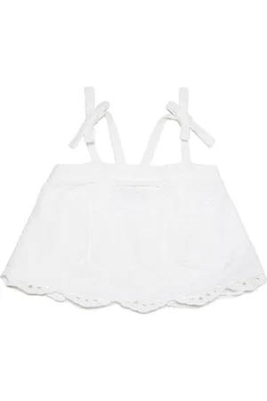 MAX&Co. Kids Top mit Blumenspitze