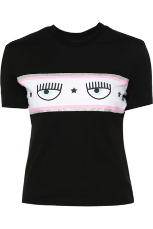 Chiara Ferragni T-Shirt mit Eyelike-Motiv