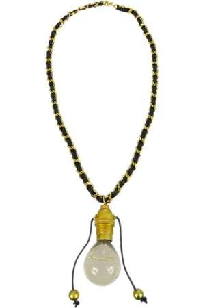 CHANEL 1994 Hell Bulb Halskette