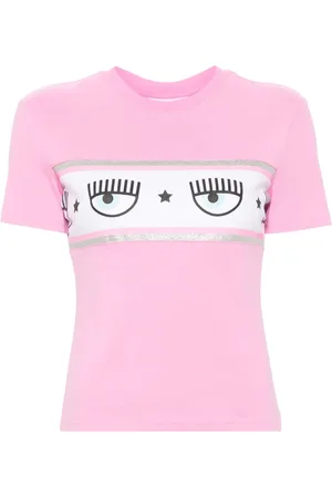 Chiara Ferragni T-Shirt mit Maxi Logomania-Print