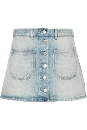 Courrèges Kurzer Jeansrock