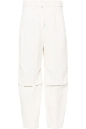Brunello Cucinelli Halbhohe Tapered-Jeans