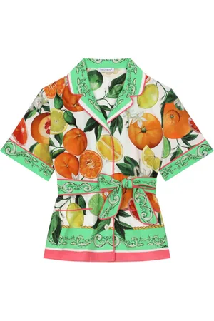 Dolce & Gabbana Hemd mit Lemon & -Print