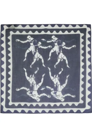 HENRIK VIBSKOV Schal mit Boxing-Print