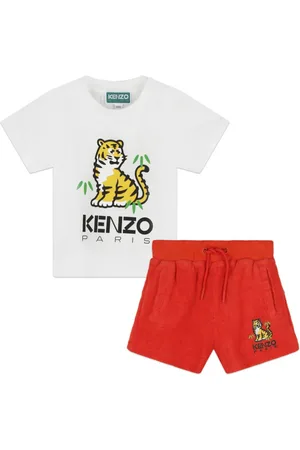 Kenzo Short-Set mit Logo-Print