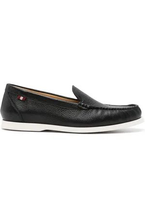 Bally Loafer aus strukturiertem Leder