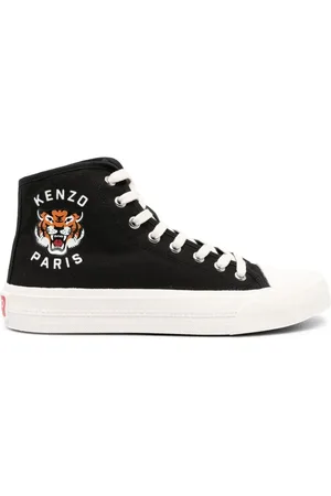 Kenzo High-Top-Sneakers mit Tiger-Print