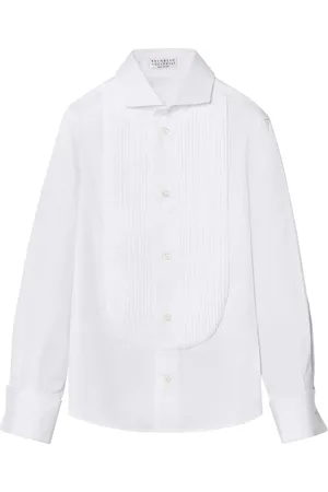 Brunello Cucinelli Klassisches Smoking-Hemd