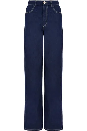 Emporio Armani Straight-Leg-Jeans mit hohem Bund
