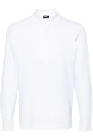 Ermenegildo Zegna Poloshirt mit langen Ärmeln