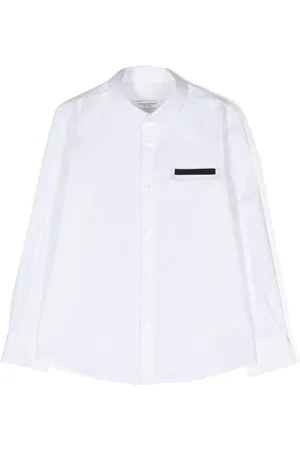 Paolo Pecora Twill-Hemd mit Fake-Tasche