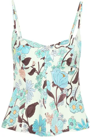 Stella McCartney Oberteil mit Blumen-Print