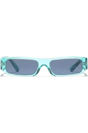 Dolce & Gabbana Eckige Sonnenbrille mit Logo-Schild