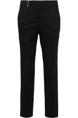PESERICO SIGN Schmale Cropped-Hose