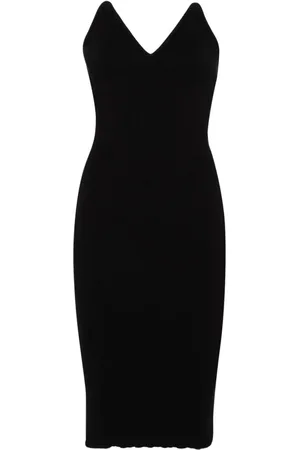 COPERNI Bustier-Kleid aus geripptem Strick