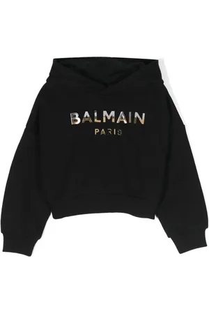 Balmain Hoodie mit Logo-Print
