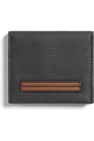 Ermenegildo Zegna Kartenetui mit Klappe