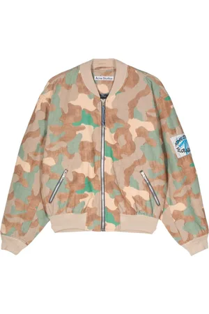 Acne Studios Bomberjacke mit Camouflage-Print