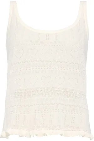 ERES Irène Kaschmir-Tanktop mit Spitze