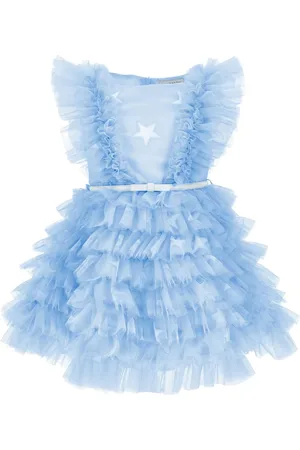 MONNALISA Tüllkleid mit Sterne-Print