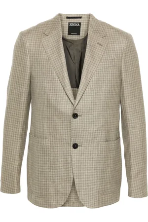 Ermenegildo Zegna Sakko mit Vichy-Karomuster