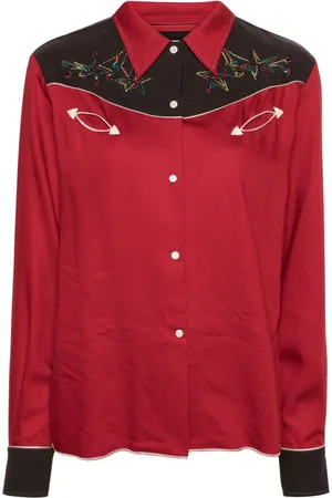 BODE Jumper Western Hemd mit Stern-Stickerei