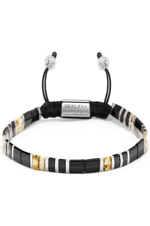 Nialaya Perlenarmband mit Logo-Gravur