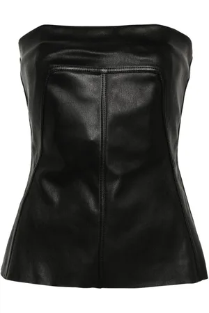Rick Owens Bustier aus Nappaleder