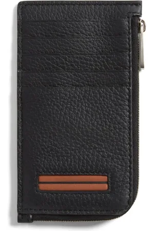 Ermenegildo Zegna Portemonnaie mit Streifenverzierung