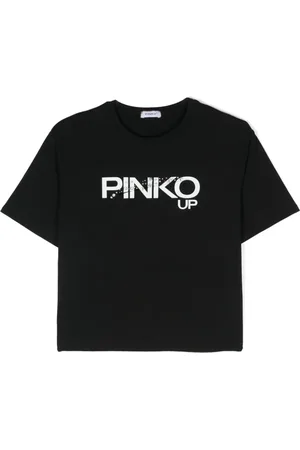 Pinko T-Shirt mit Logo-Print